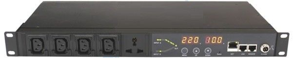 横の設置UPSの付属品理性的なATSの二重動力源PDU